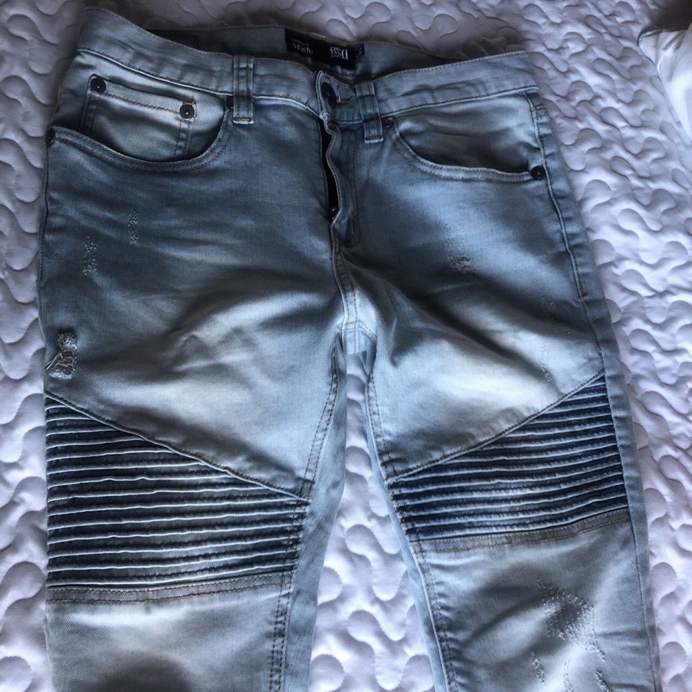 Skinny moto jeans